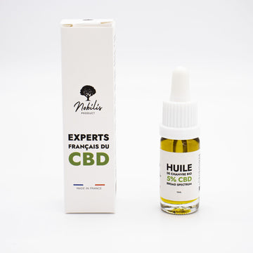 Huiles CBD 5% Broad Spectrum