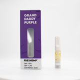 Cartridge 50% CBD – 6,5% CBN – 0,5ml – Grand Daddy Purple – FRESHEMP